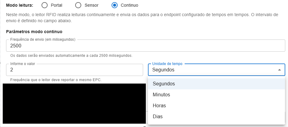 Modo contínuo